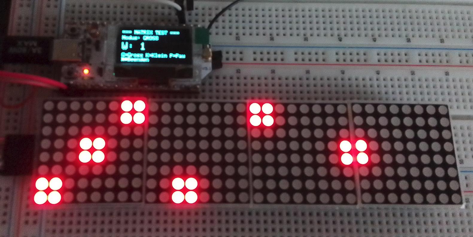 Testmodus große Würfel